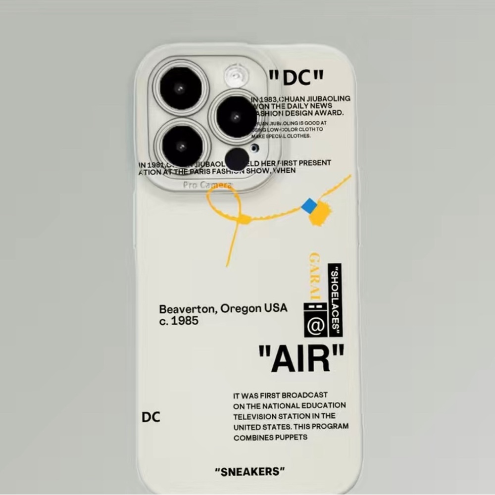 Off white NIKE Phone case! Can fit on 13 and up, only 10$ Color (WHITE)